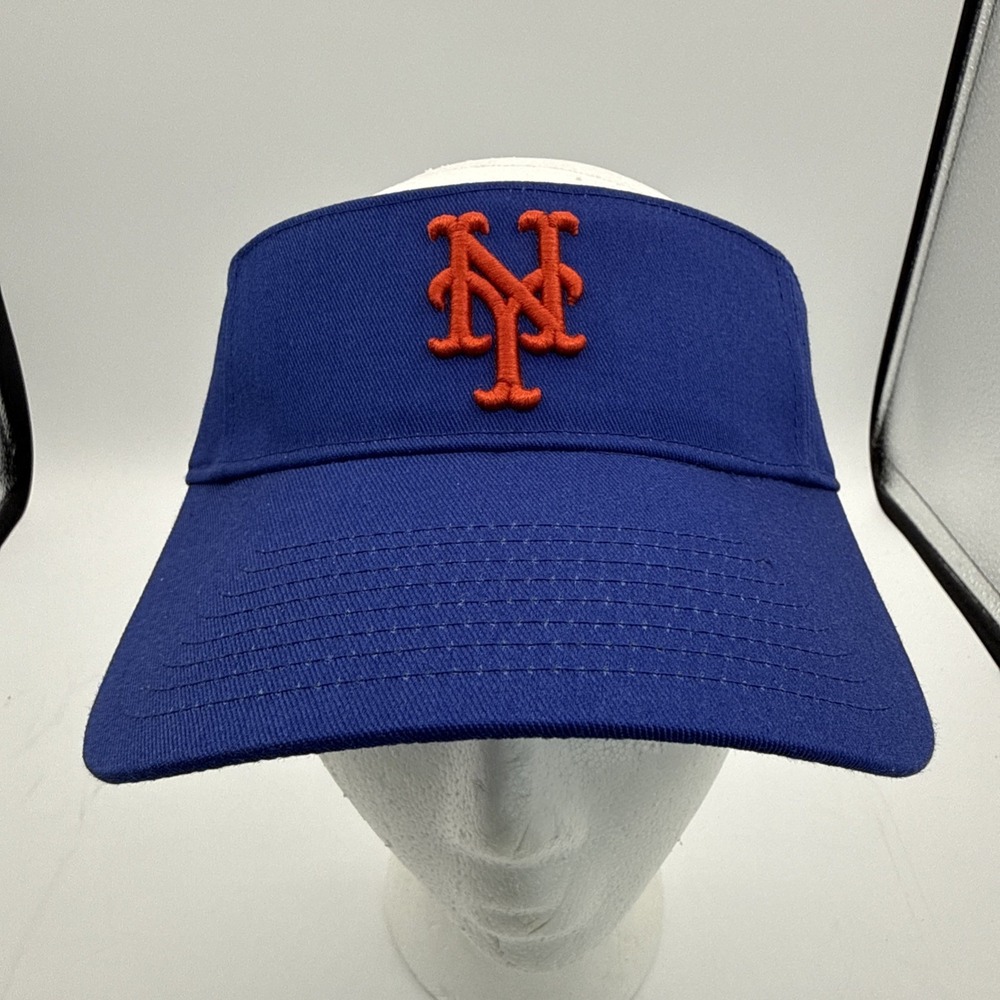 New York Mets Team MLB OC Sports Golf Sun Visor Baseball Hat Cap Adjustable OSFA
